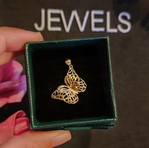SOLD: 18K Real Saudi Gold 3D Butterfly Pendant